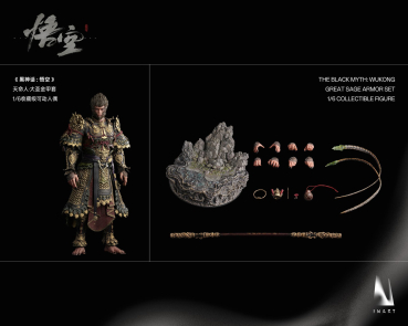 INART Collectibles The Black Myth : Wukong - Great Sage Armor Set
